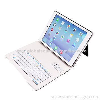 20,000mAh Power Bank for iPad with Bluetooth Keyboard and Leather Sheath
